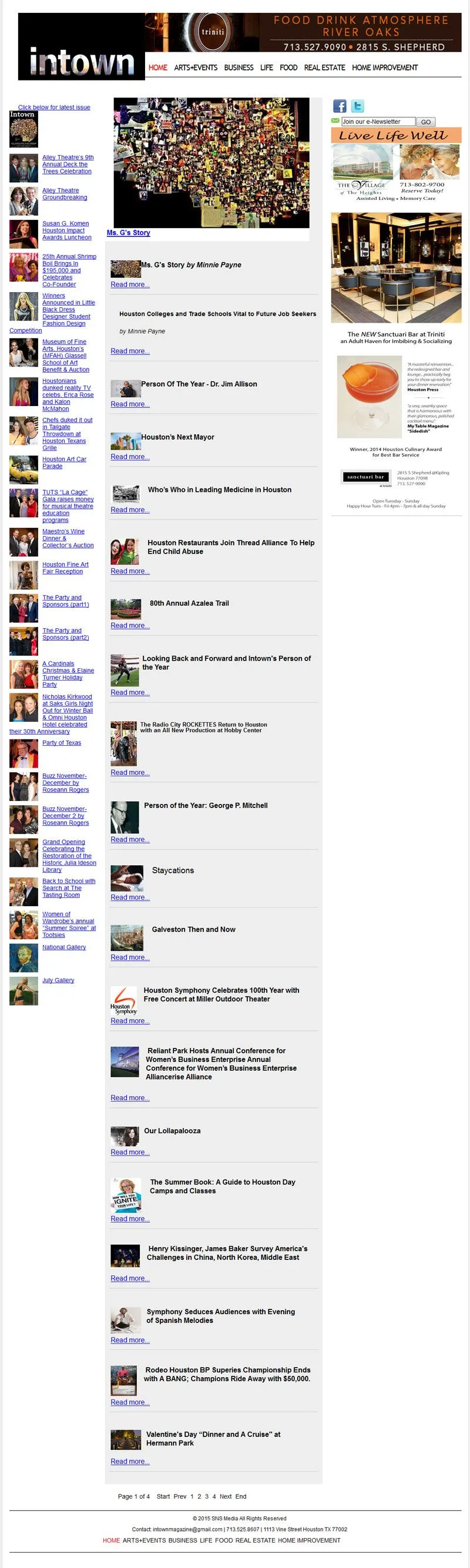 Events,-things-to-do-Magazine-website-design-and-development-